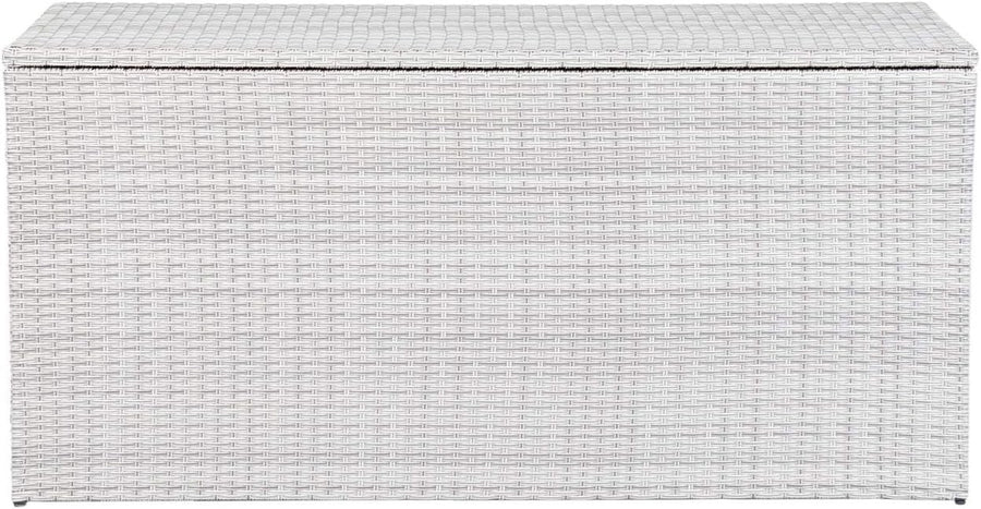 149cm Rattan Garden Storage Box Outdoor Waterproof Patio Cushion Chest