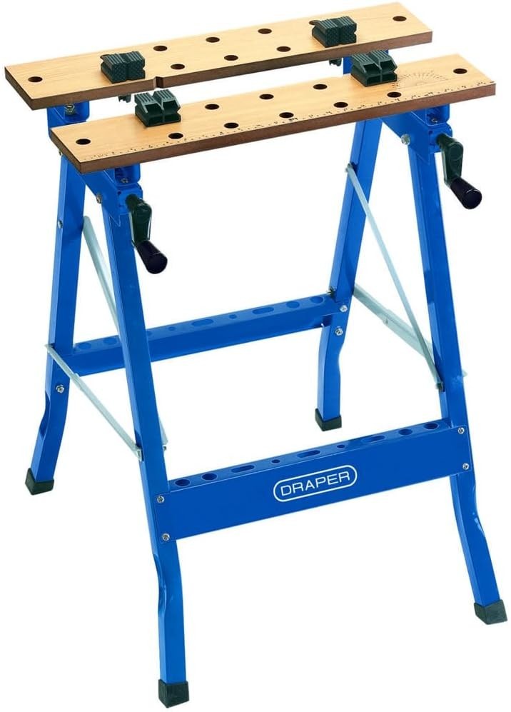 Workbench 600mm Two-Piece MDF Top Heavy Duty DIY Table Brown