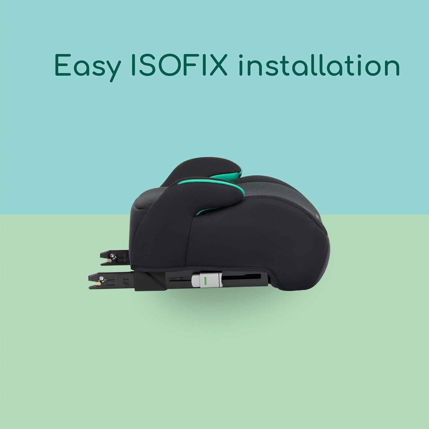 ISOFIX Booster Car Seat 6–12 Years Lightweight Compact Safe Travel Seat