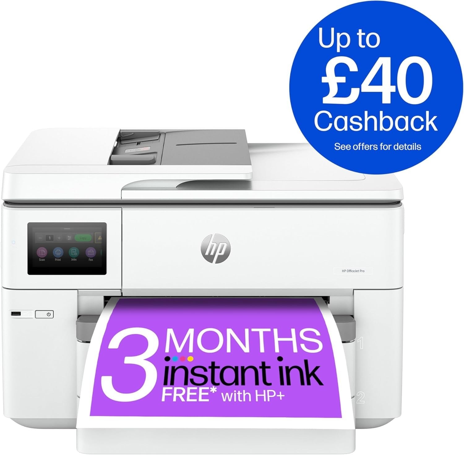 Grey White A3 Colour Inkjet All In One Printer WiFi Duplex ADF WideFormat