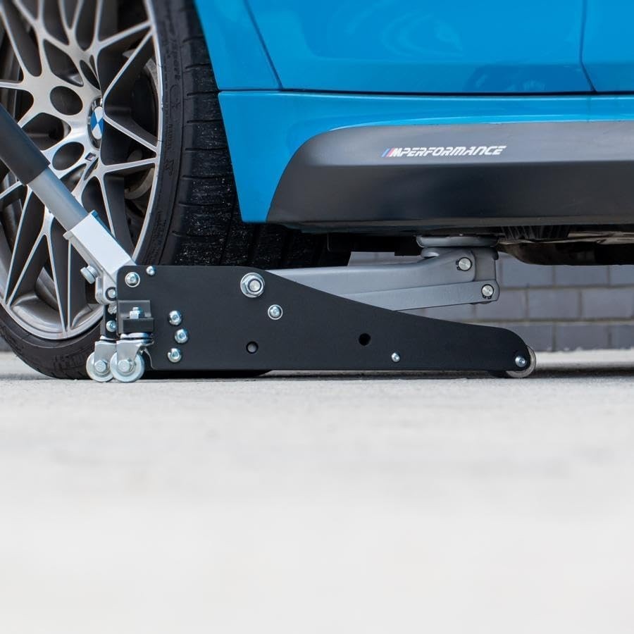 1.5 Ton Aluminium Trolley Jack Lightweight Low Profile Car Lift 90mm Entry