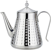 Stainless Steel Teapot 1.6L with Infuser Loose Leaf Tea Pot Silver