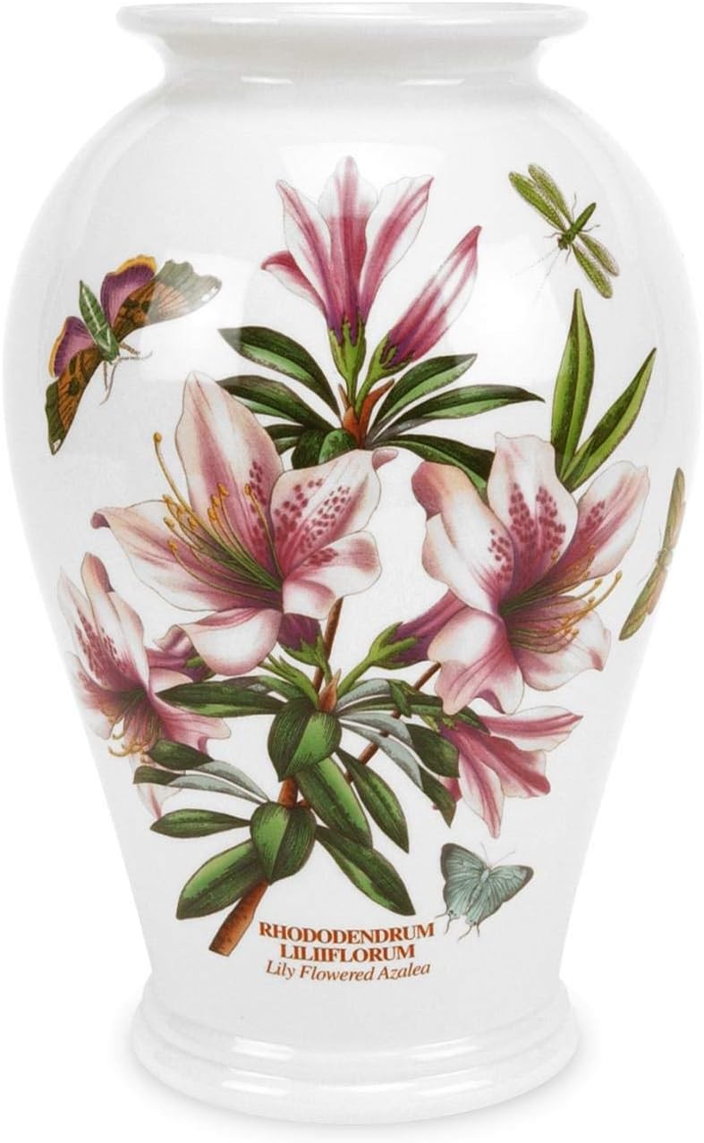 Decorative Ceramic Flower Vase 10in Floral Bottle Style Table Home Decor