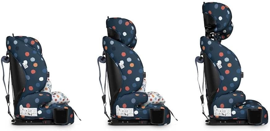 i-Size ISOFIX Child Car Seat 76–150cm Adjustable Headrest Side Impact