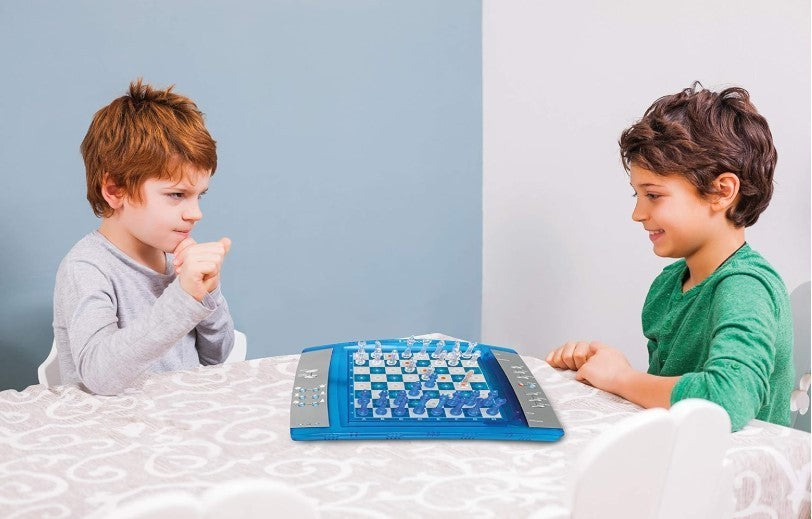 Electronic Chess Game with LEDs | 64 Levels | Touch Keyboard | Family Strategy