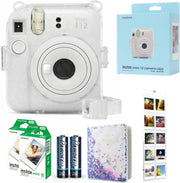 Instant Camera Bundle White 20 Film Shots Case Album Photo Display