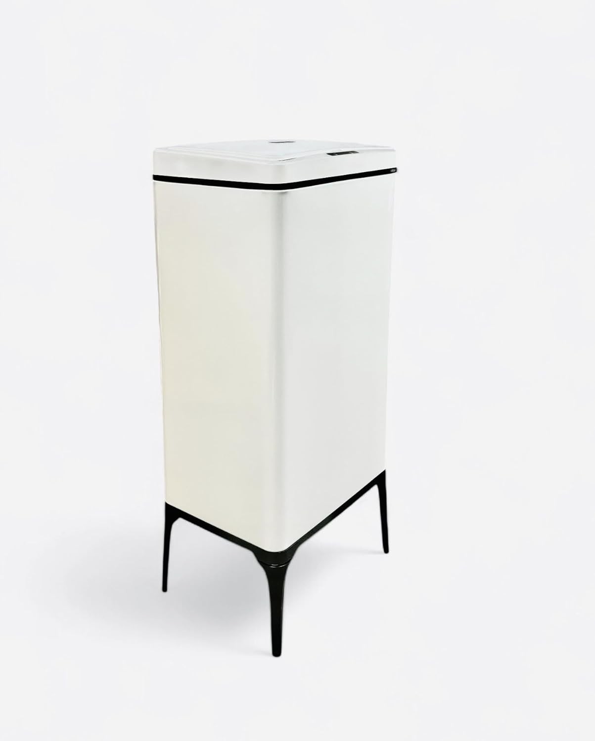 42L Motion Sensor Kitchen Bin Stainless Steel Touchless White