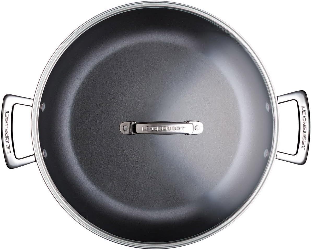 30cm Toughened Non Stick Casserole with Glass Lid – Oven & Induction Safe