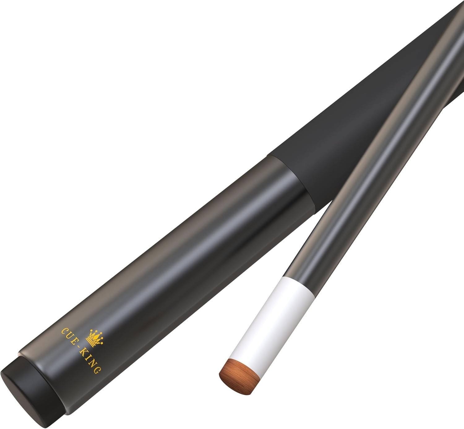 58in Pro Pool Cue Graphite Composite 20oz 13mm Tip 2pc Grip