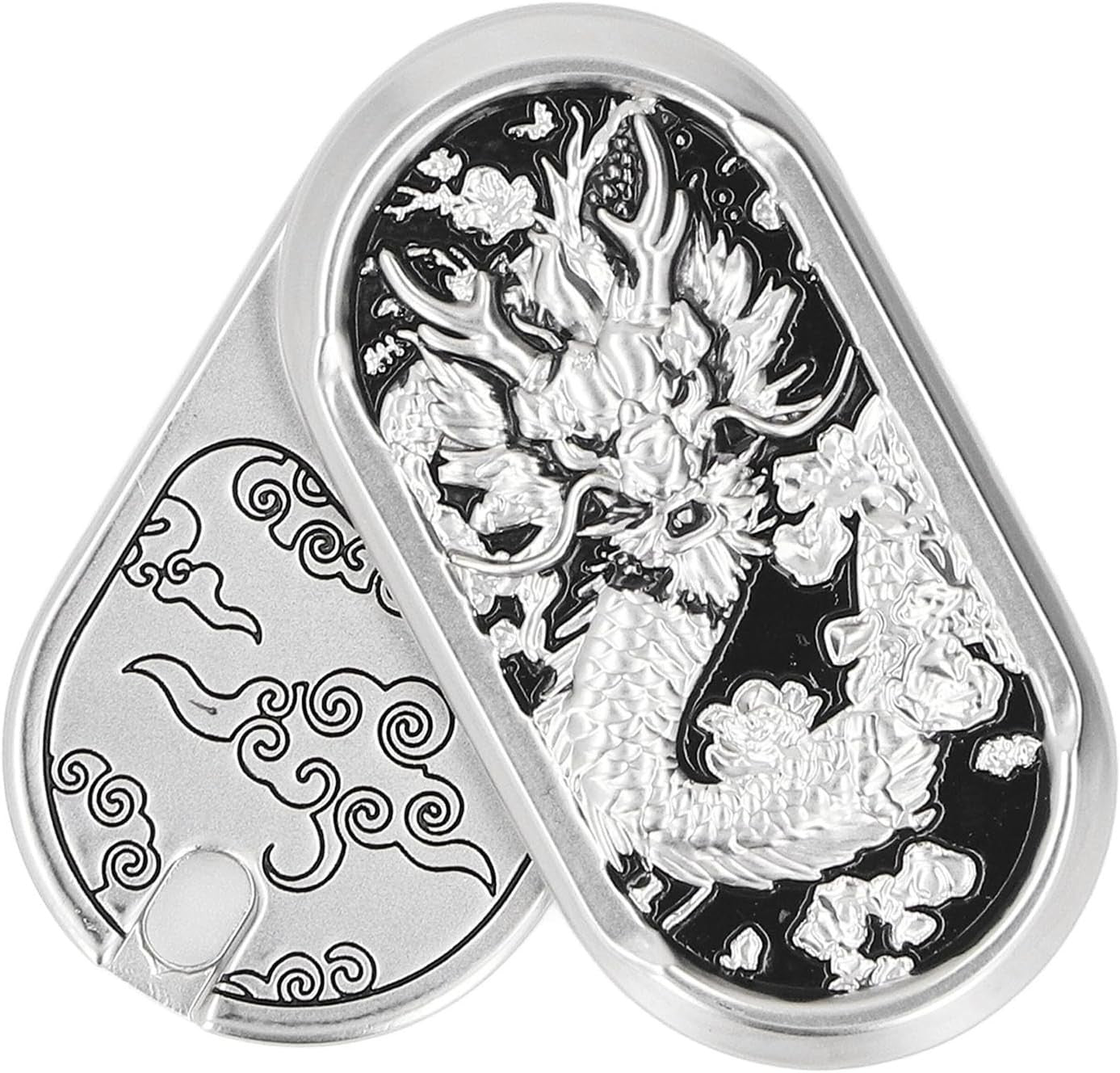 Dragon Metal Push Slider Magnetic Fidget 3 Mode 360° Stress Relief