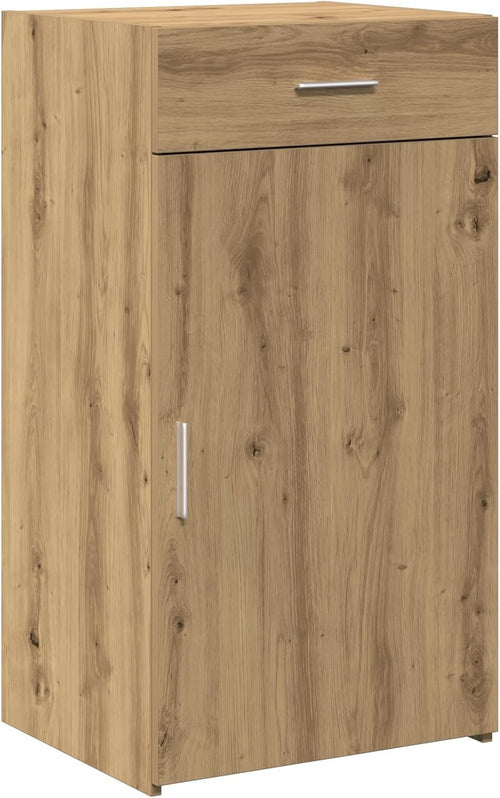 Solid Oak Buffet Cabinet with Drawer – Durable Dining & Living Storage