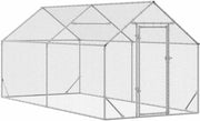 XXL Galvanised Steel Chicken Cage 400x170x177cm