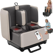 Foot & Calf Massager with Heat | App-Controlled Shiatsu & Rolling Therapy