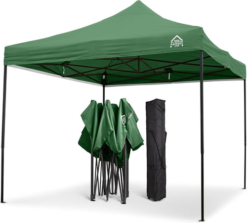 All Seasons 3x3M Pop Up Gazebo, Outdoor Canopy with Wheeled Bag