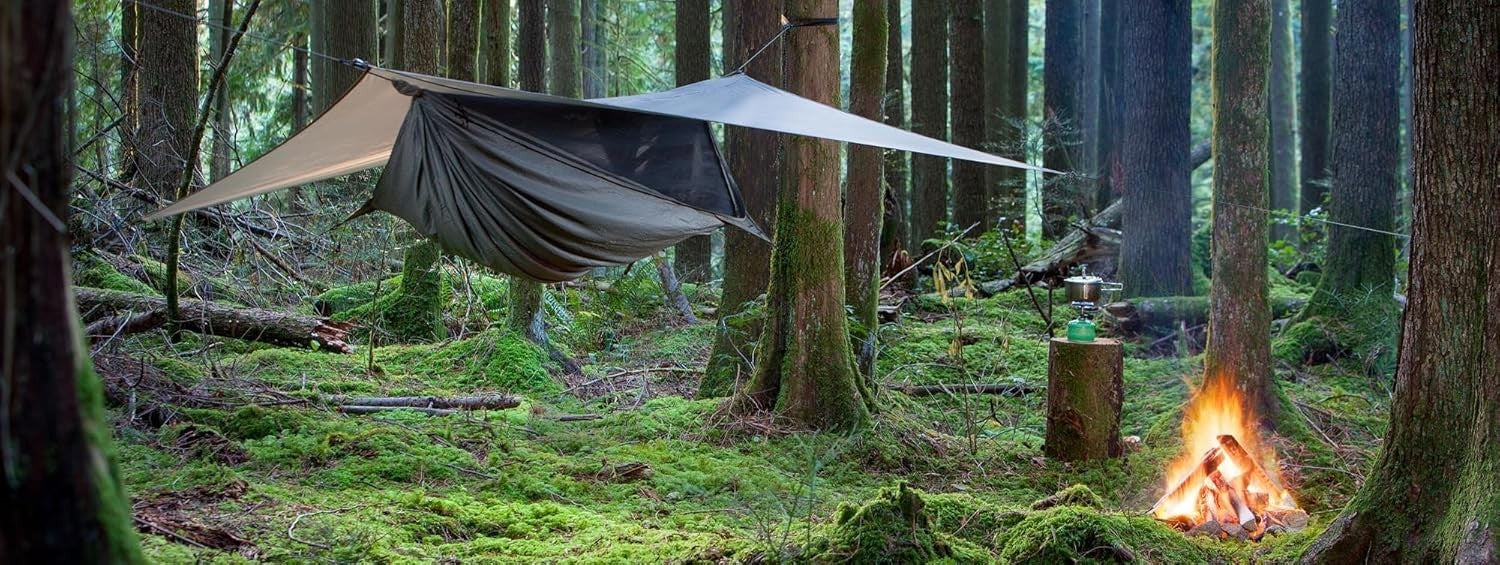 Ultralite XL Camping Hammock – Lightweight, Mosquito Net, Compact, 1 Person