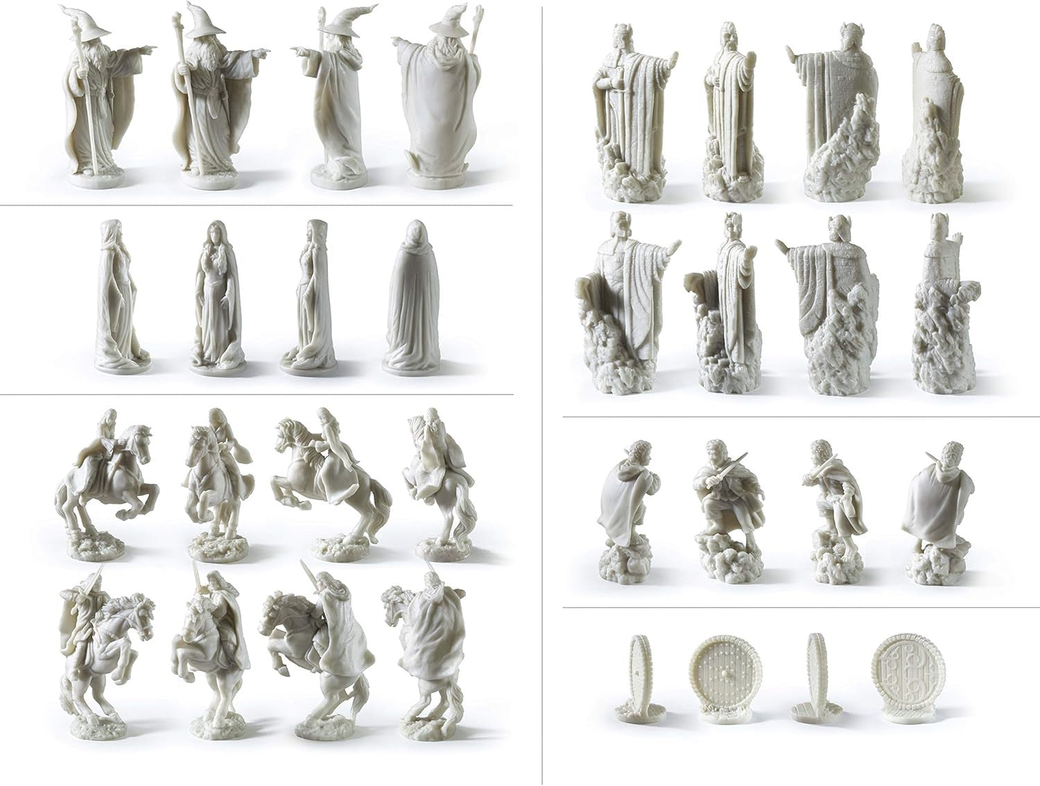 Lord of the Rings Middle Earth Chess Set Fantasy Battle Board Game Ages 8+