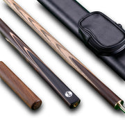 57" Snooker Pool Cue 3/4 Joint 9.5mm Tip Extension Case Wood Options