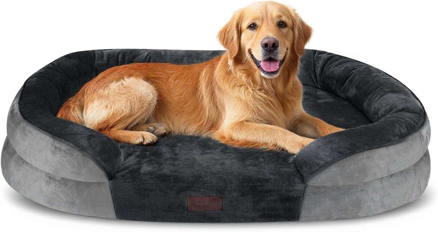XL Orthopedic Dog Sofa Bed 106x76x18cm Waterproof Washable