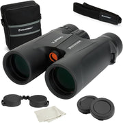 8x42 Binoculars Waterproof Fogproof HD Optics Wide View Outdoor Travel
