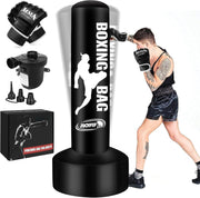 Inflatable Standing Boxing Punch Bag 69" Adult Kickboxing MMA