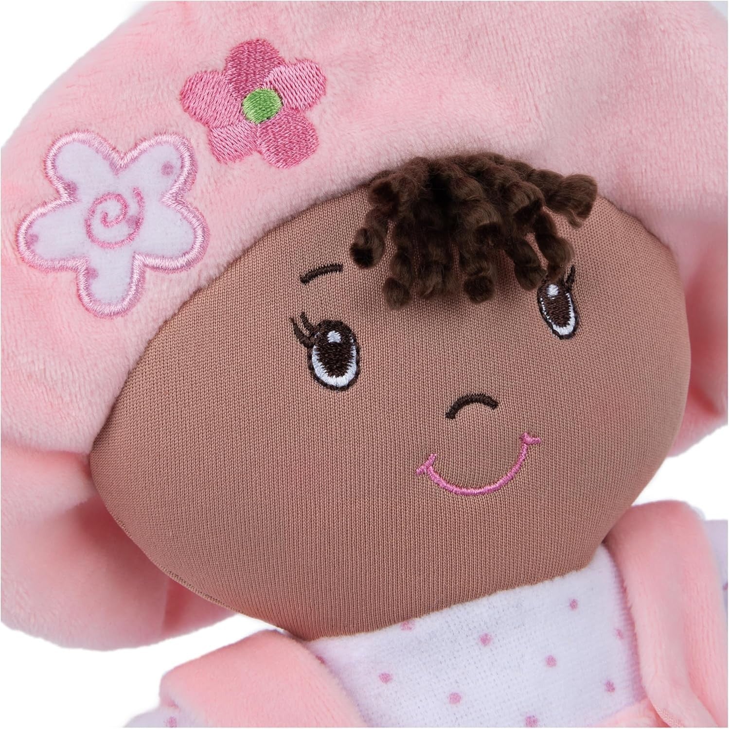 13in Soft Plush Baby Doll Pink White Cuddly First Dolly Newborn Gift