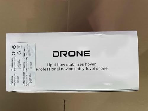 OBEST Dual Camera Drone with 4.3" LCD, Foldable RC Quadcopter, 2 Batteries