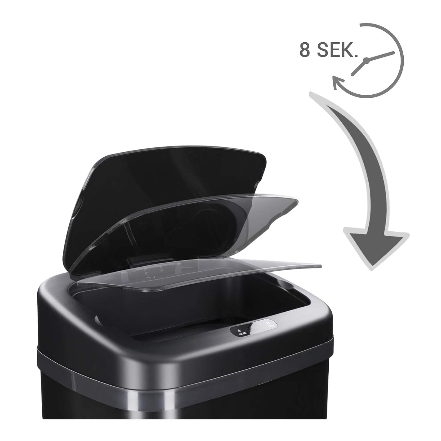 30L Automatic Sensor Kitchen Bin Touchless Soft Close