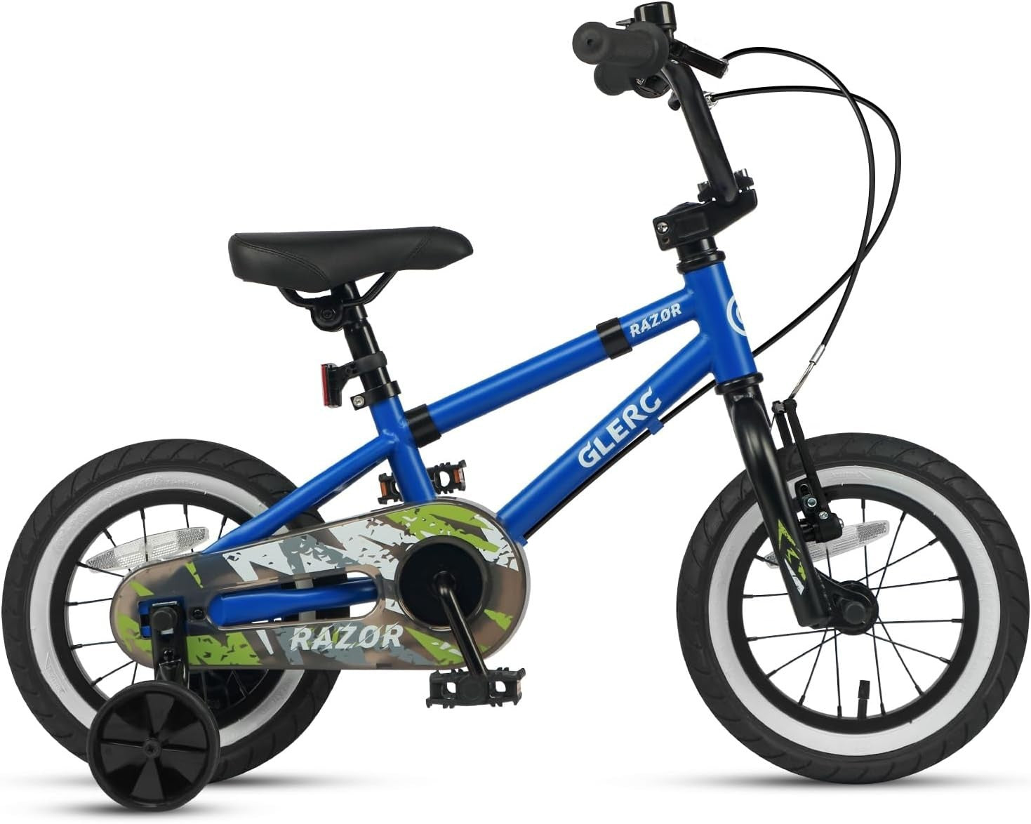 12 Inch Kids BMX Bike Boys Bicycle Training Wheels Bell Blue Age 2-4