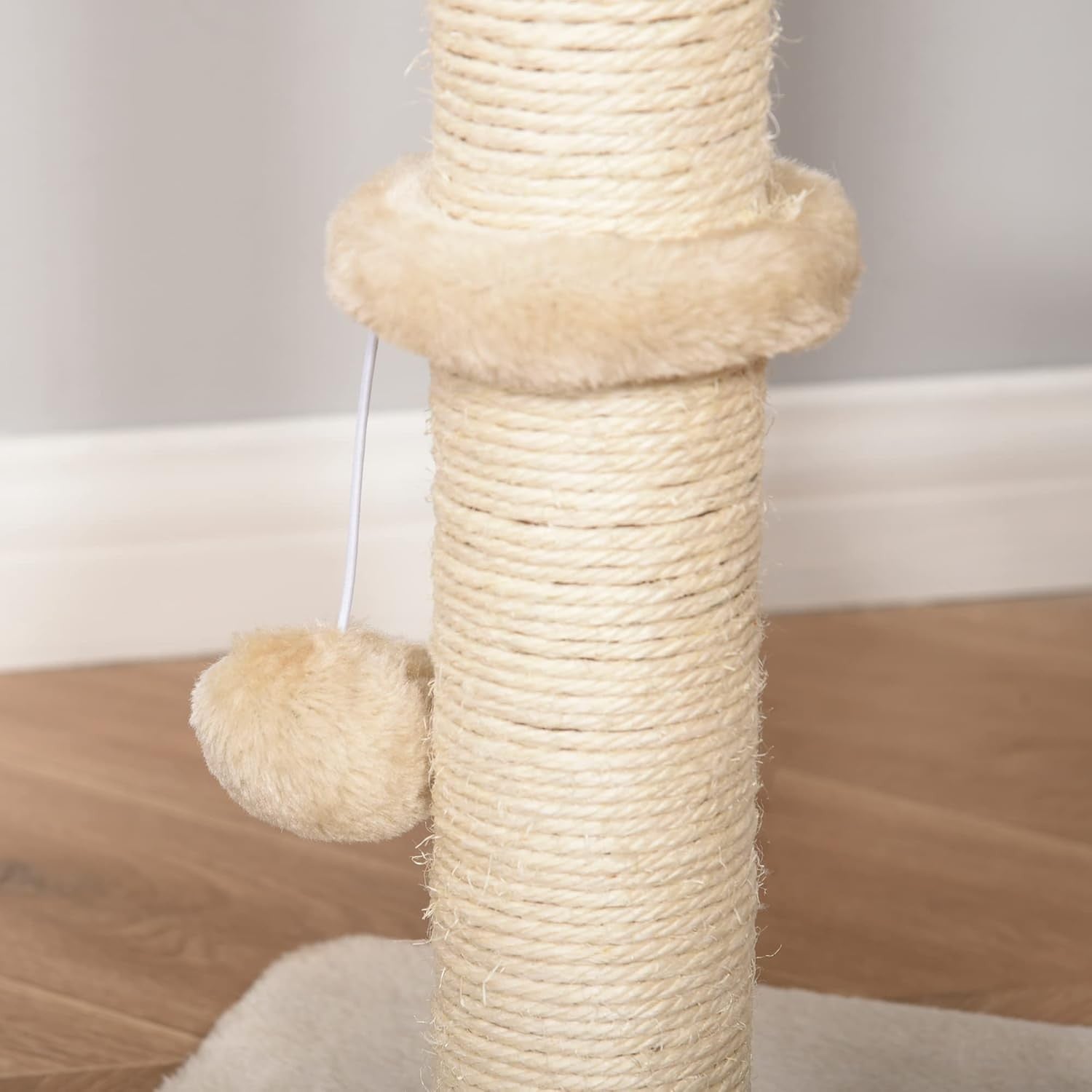 Cat Tree Tower 100cm Indoor Scratching Post Condo Perch Sisal Play Centre