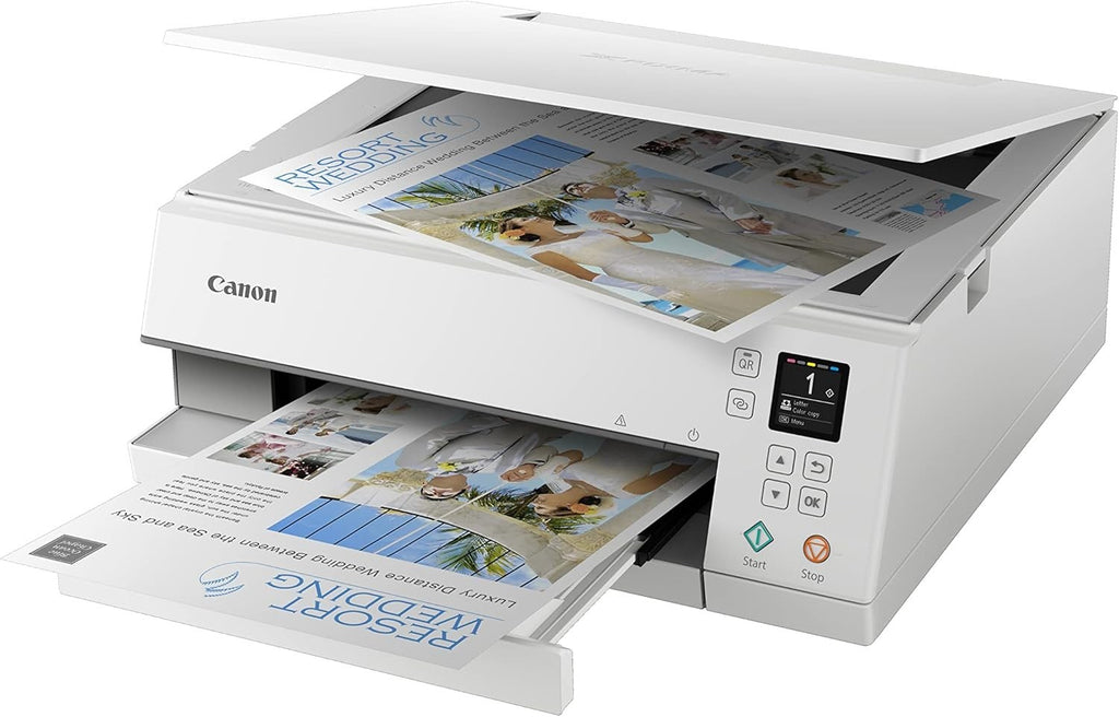 "A4 Wireless Printer | Fast Mono/Colour, Duplex, 4800dpi, White | TS6351a |