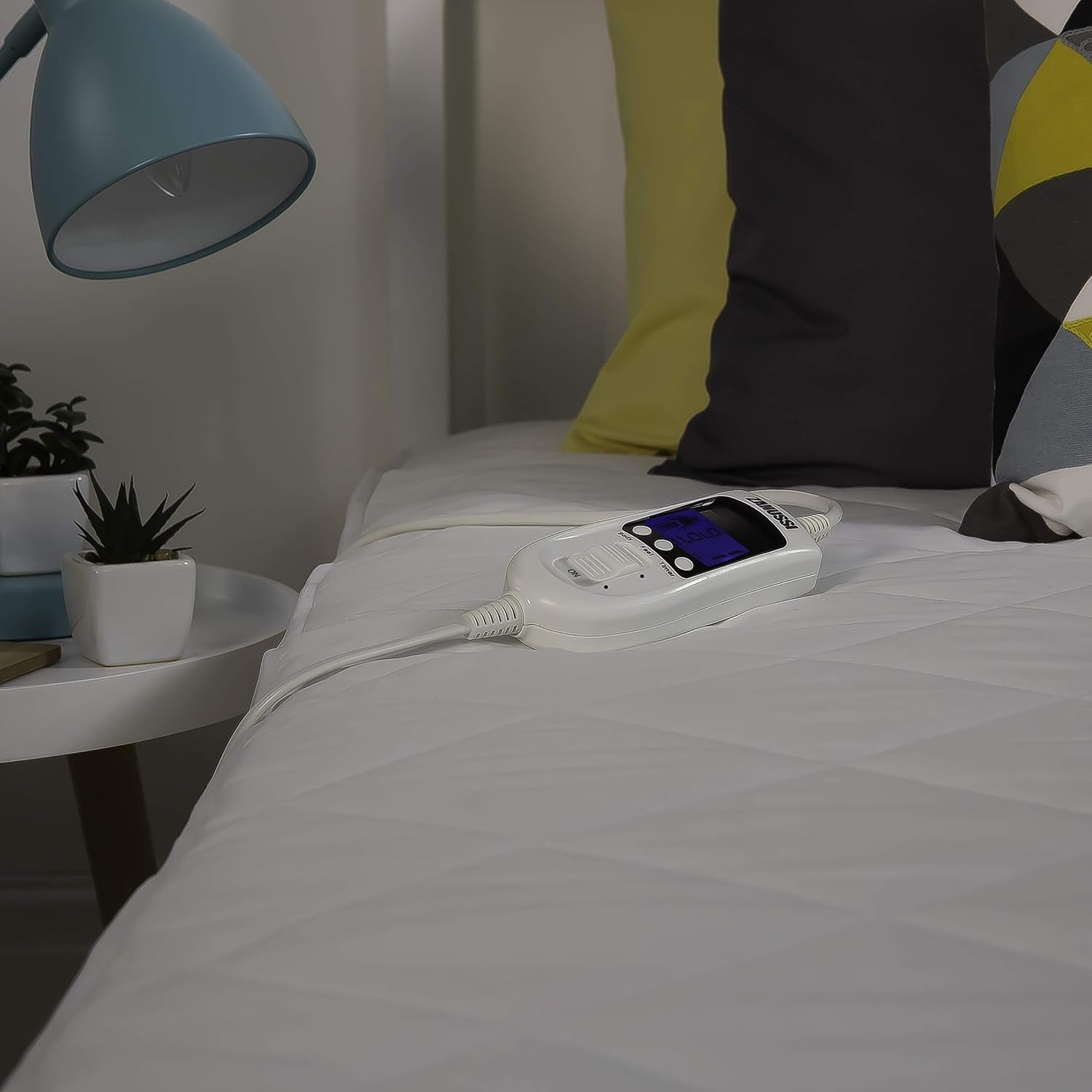 Electric Heated Underblanket 150x200cm King Fitted 9 Heat Settings Washable