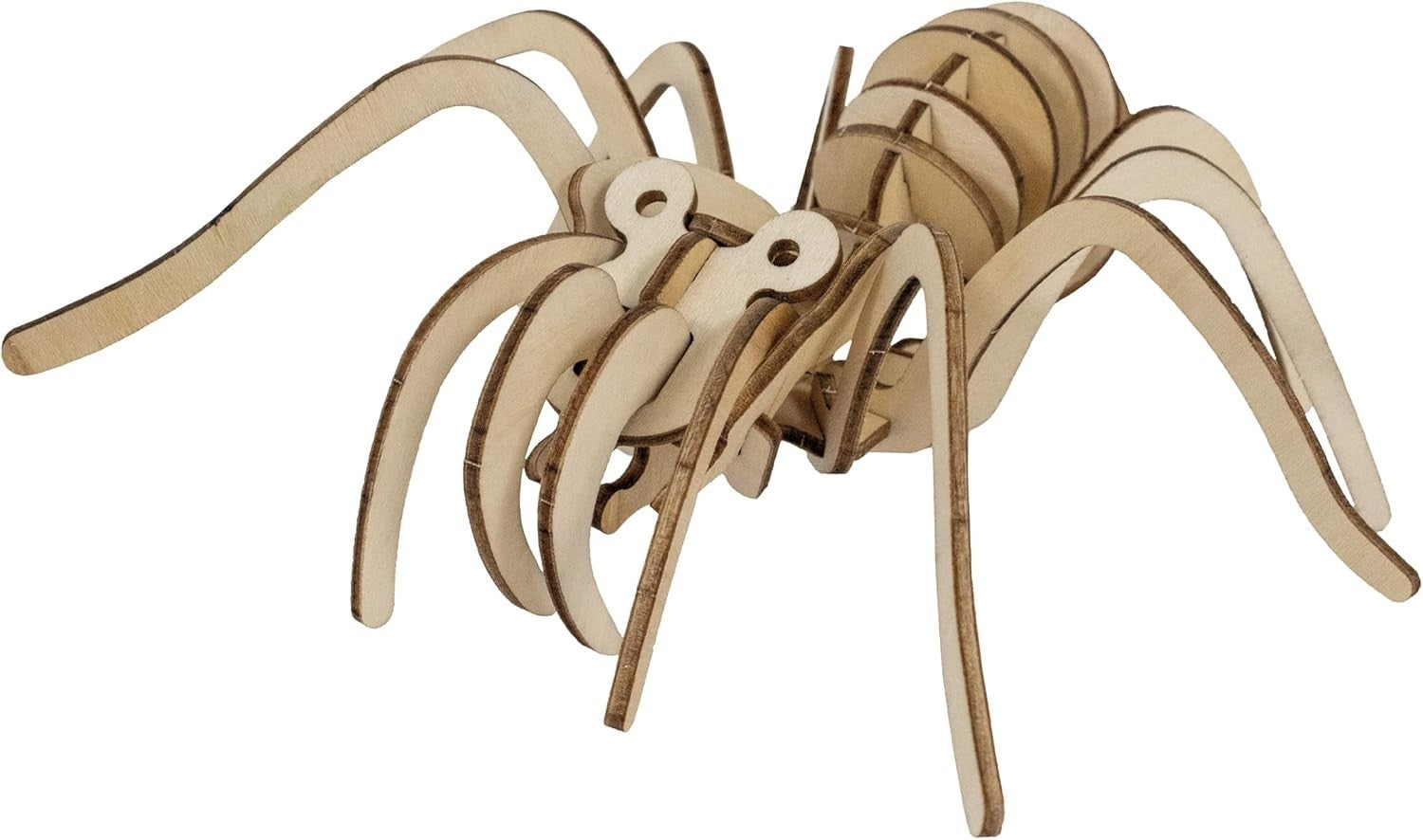 3D Wooden Tarantula Puzzle Kit – Eco Spider Toy for Kids Craft & STEM