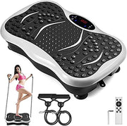 Vibration Plate Exercise Machine Bluetooth LCD Full Body Shaping
