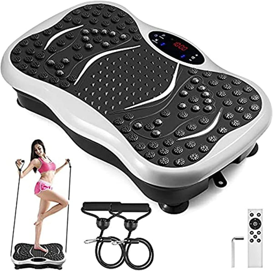 Vibration Plate Exercise Machine Bluetooth LCD Full Body Shaping