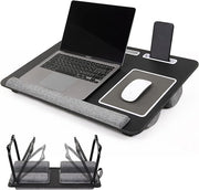 Laptop Tray Lap Desk Foldable Legs Cushion Bed Desk 40x60cm Mouse Pad