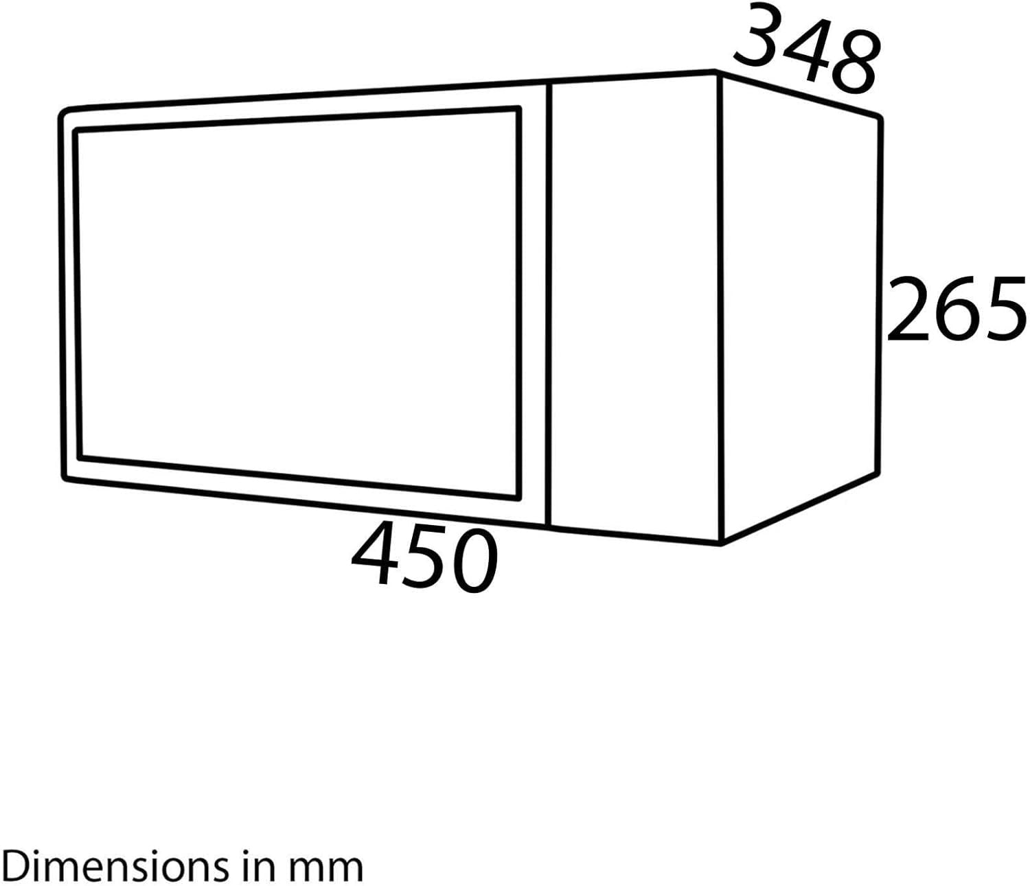 20L 700W Silver Microwave Manual Dial Freestanding