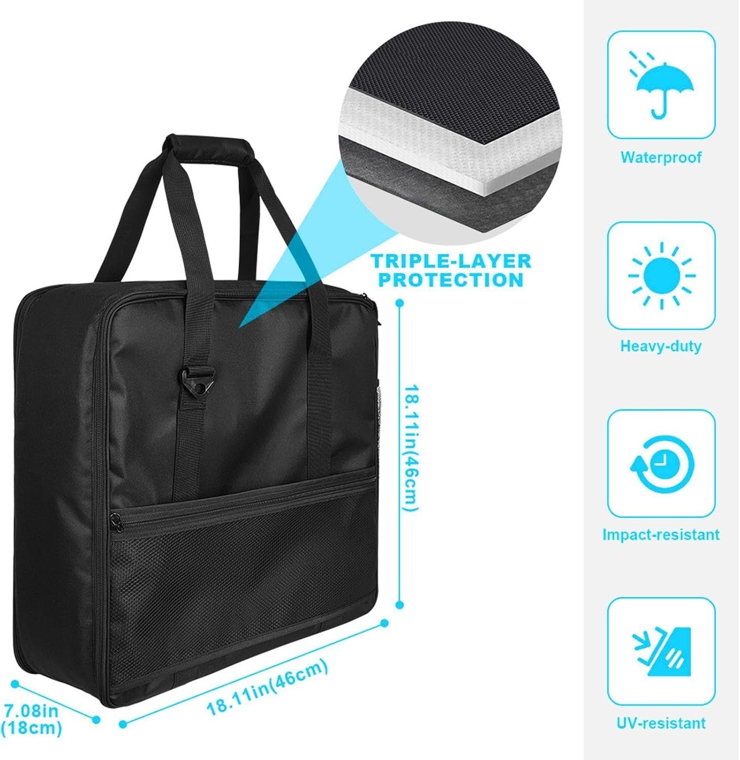 Slush Machine Carry Bag Large Portable Oxford Cloth Travel Storage Case