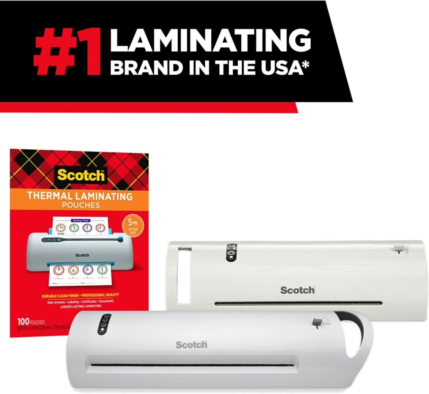 Extra Wide 13” Thermal Laminator 1-Min Warm-Up Fast Bubble-Free