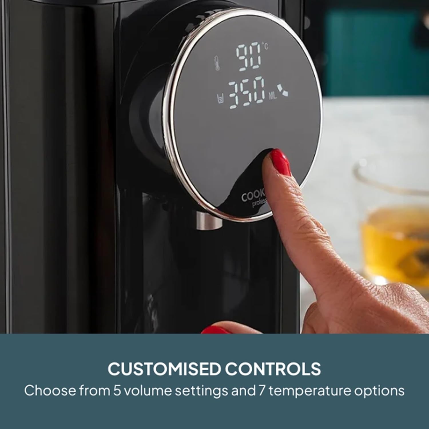 Instant Hot Water Dispenser 2600W 2.7L | Digital Touch Fast Boil Filtered