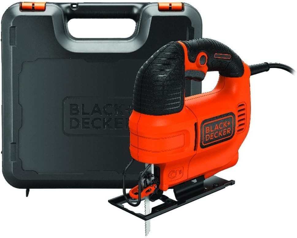 520W Jigsaw with Kitbox + Heavy Duty Workbench Sawhorse Clamp Stand Combo