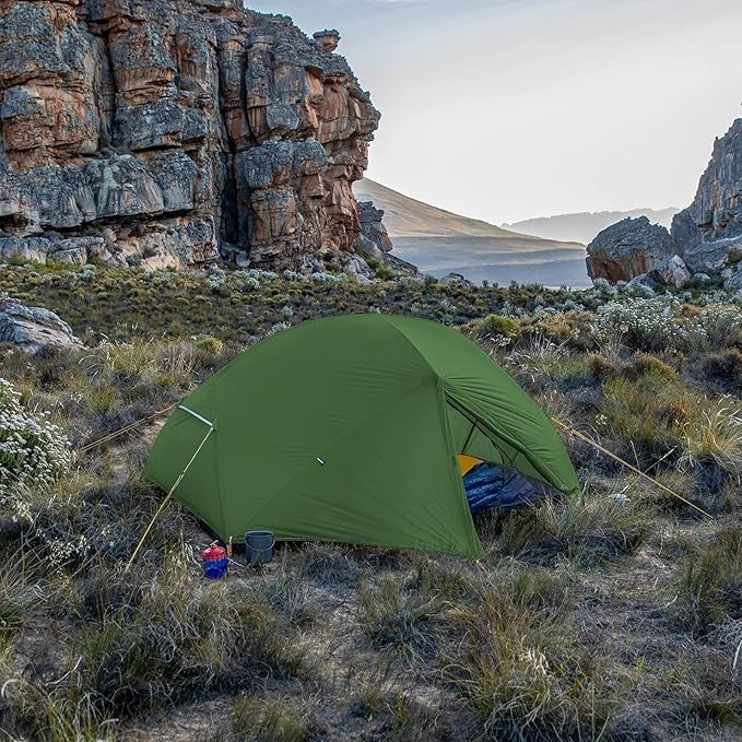 Ultralight 2 Man Camping Tent Waterproof Double Layer Hiking