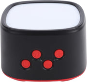 White Noise Sleep Machine with Red Light Therapy | 9 Volumes, 8 Sounds, Recharge
