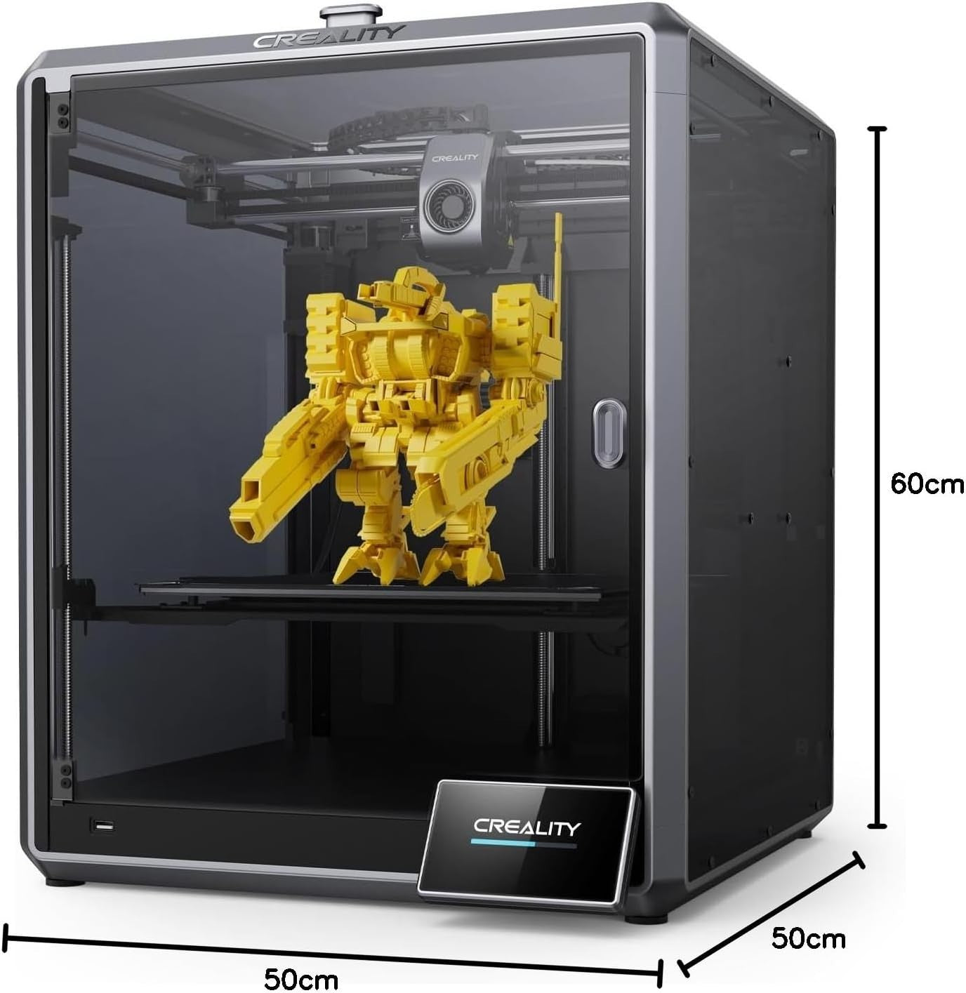 Large High Speed 3D Printer 600mm/s AI Camera LiDAR Auto Level 300mm