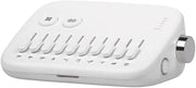 Sleep Sound Machine with 10 Nature Sounds & Night Light, White, Timer
