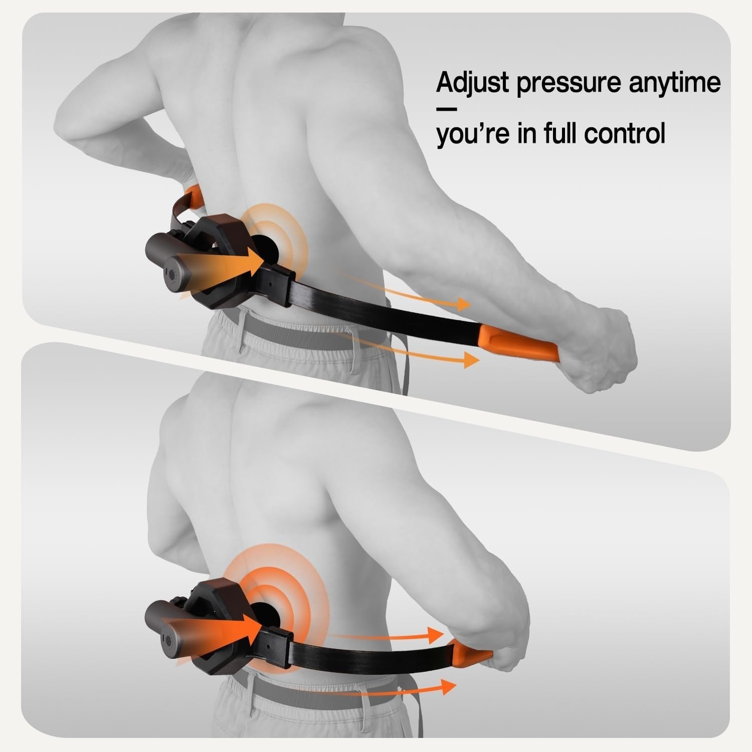 Hands Free Massage Gun Holder for Back Shoulders Neck Muscle Relief Strap
