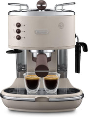Vintage Barista Espresso Maker | 1.4L Cream Machine | Rich Crema & Steam Wand