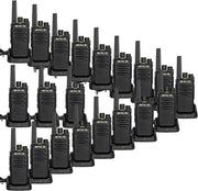 PMR446 Walkie Talkies 20 Pack Rechargeable VOX 16CH Long Range Radio