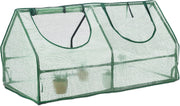 Cold Frame Greenhouse PVC Film 120x60x60cm | Weatherproof Garden Plant Shelter