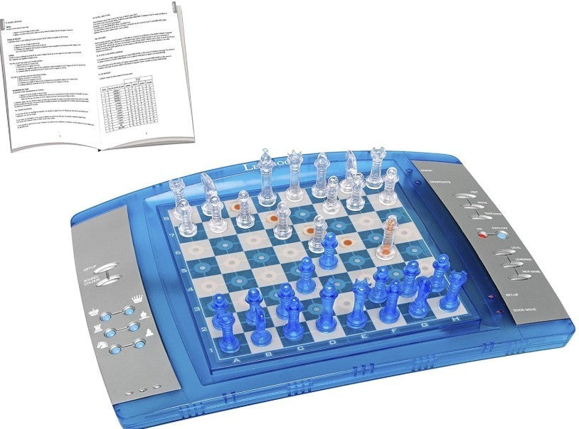 Electronic Chess Set with Touch Keyboard | 64 Difficulty Levels | Light & Sound