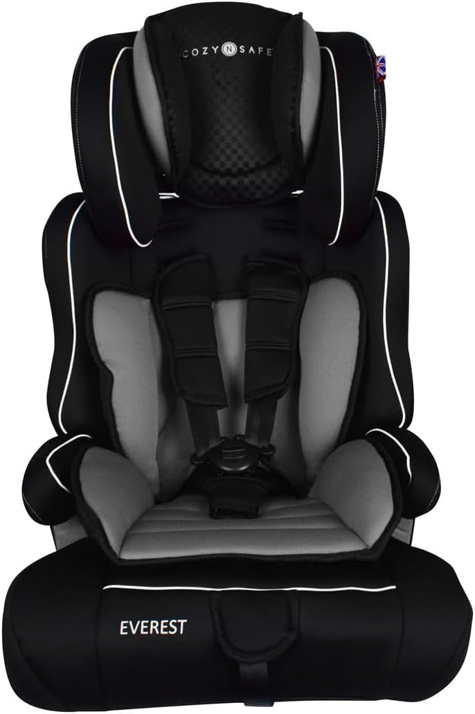 Convertible Child Car Seat Group 1-2-3 9 Months–12 Years High Back Booster